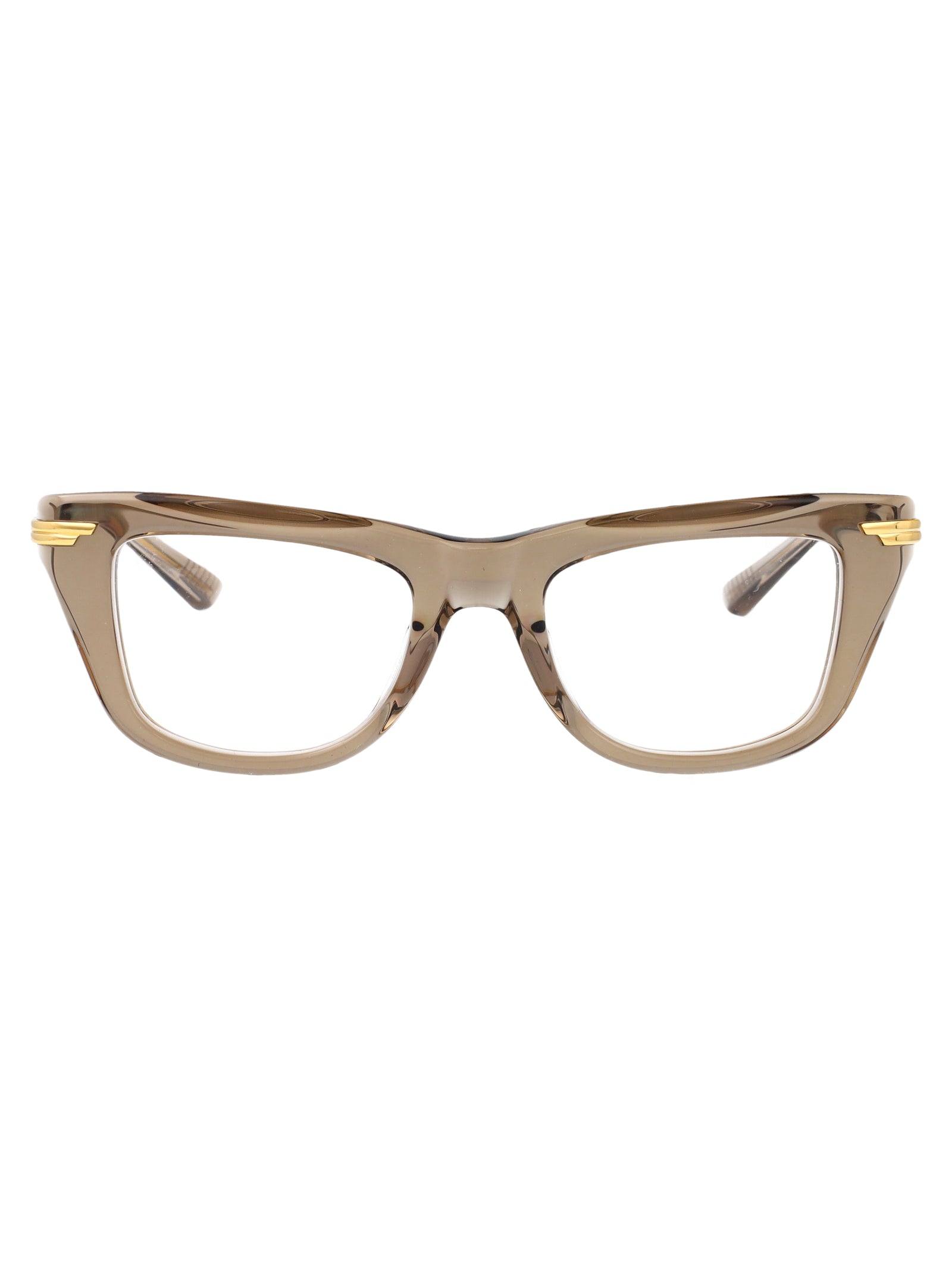 Bv1370o 003 Brown-gold-transparent Acetate Optical