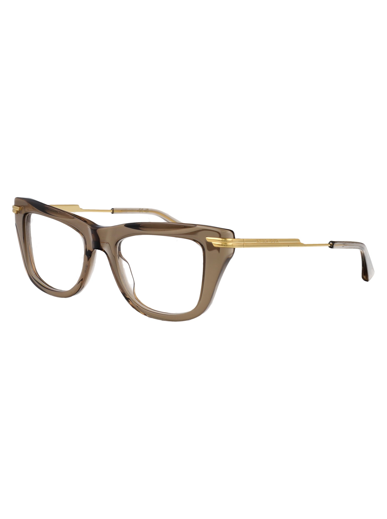 Bv1370o 003 Brown-gold-transparent Acetate Optical