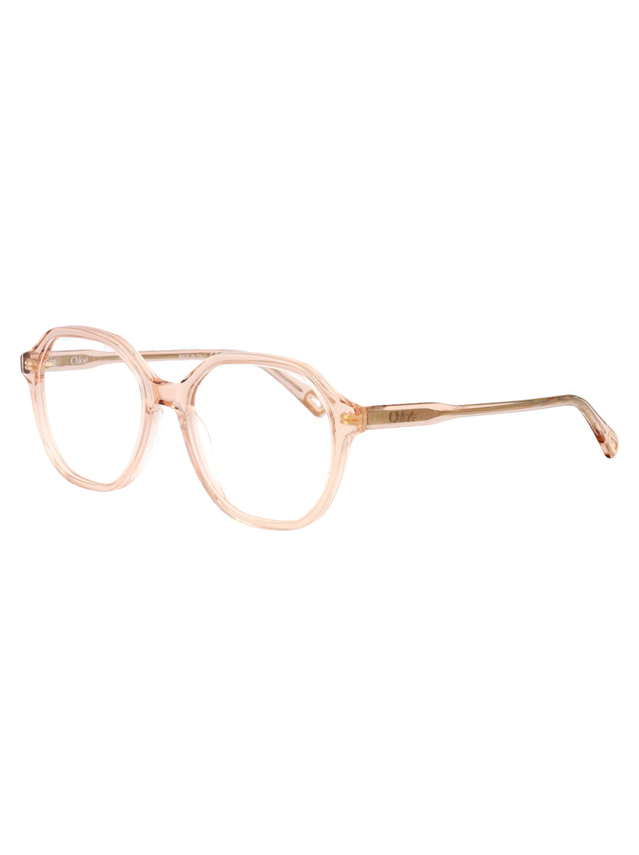 Ch0312o 005 Pink-pink-transparent Acetate Optical