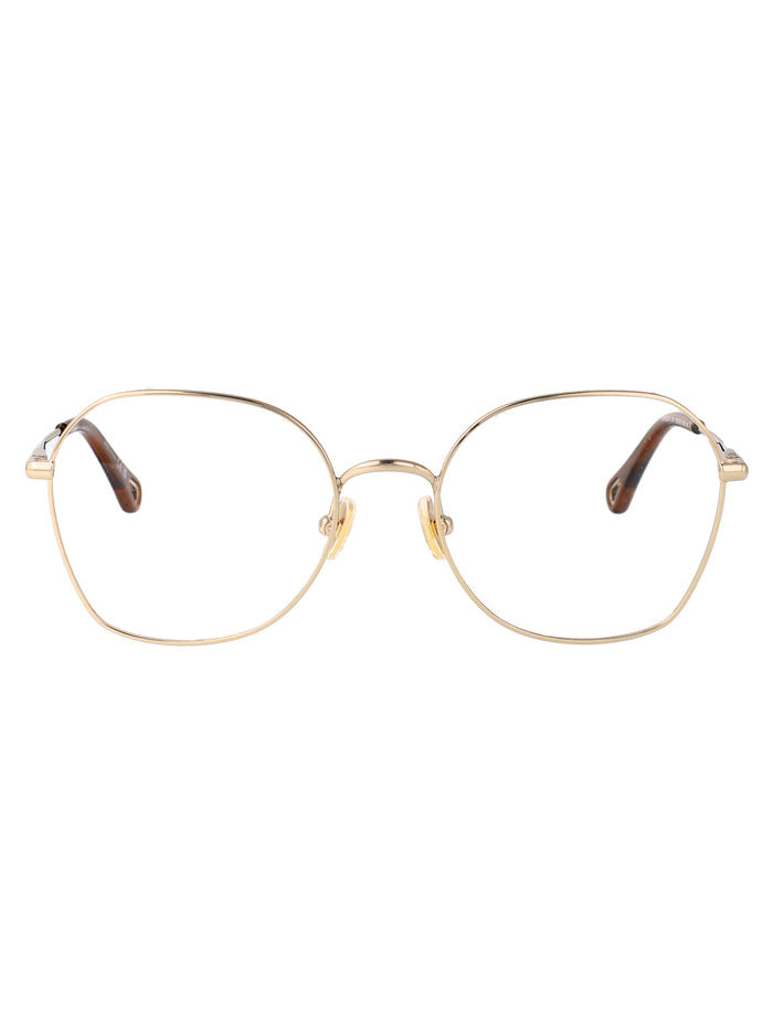 Ch0320o 001 Gold-gold-transparent Metal Optical