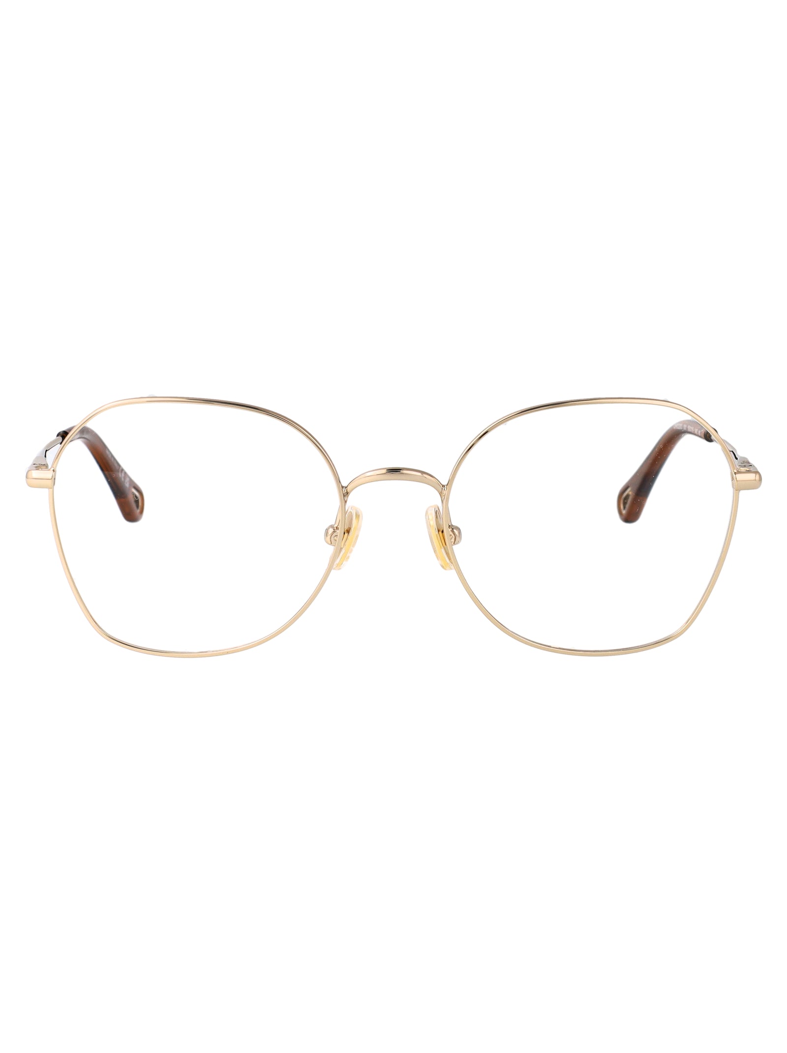 Ch0320o Gold-gold-transparent Metal Optical