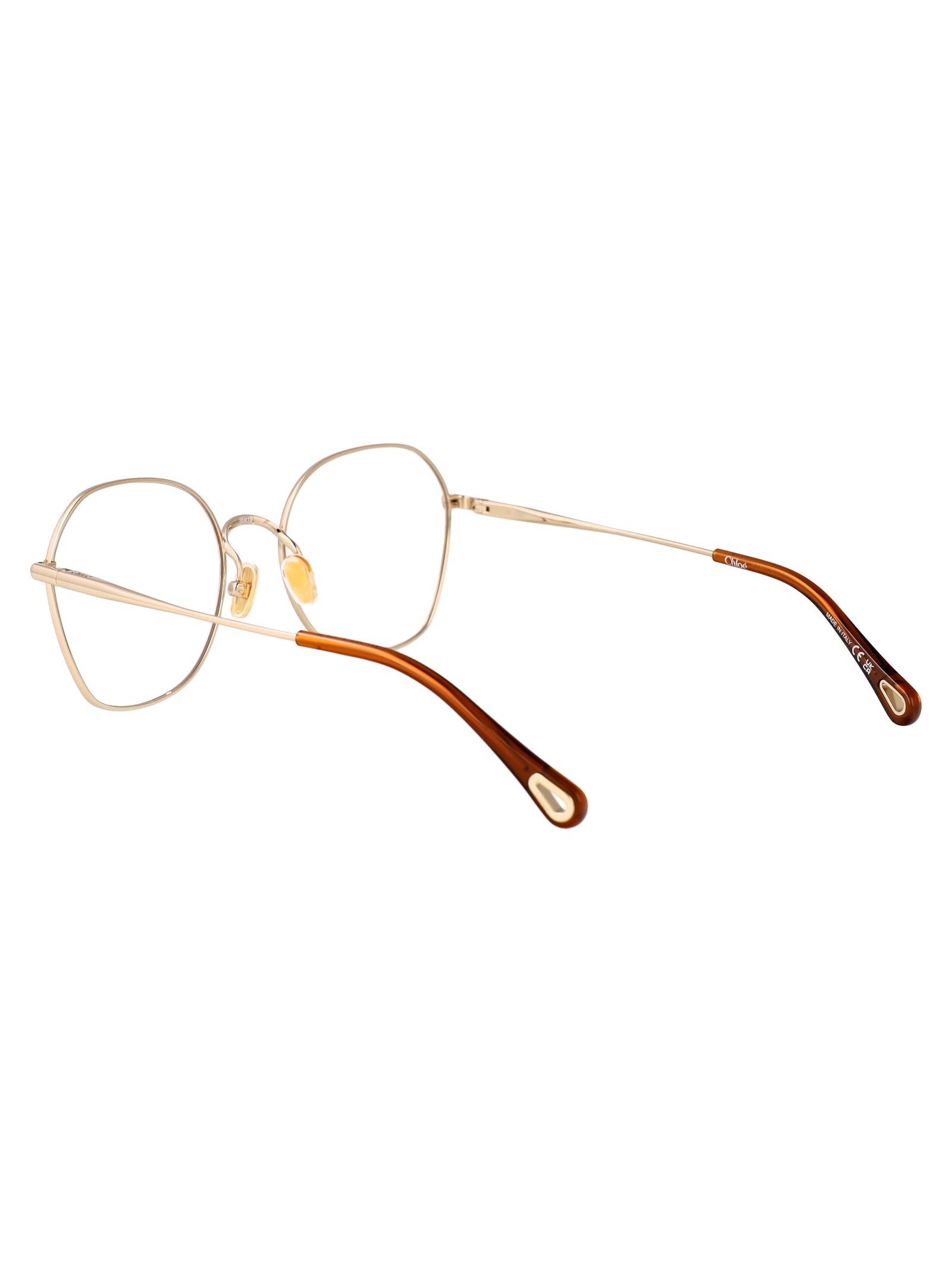 Ch0320o 001 Gold-gold-transparent Metal Optical