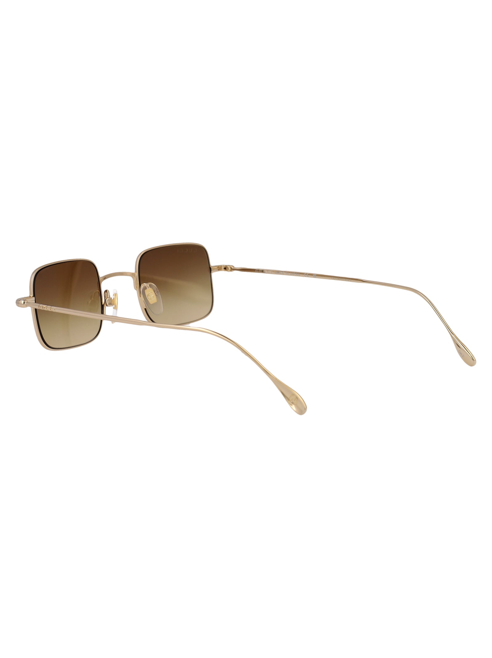 Gg1813s Gold-gold-brown Metal Sunglasses