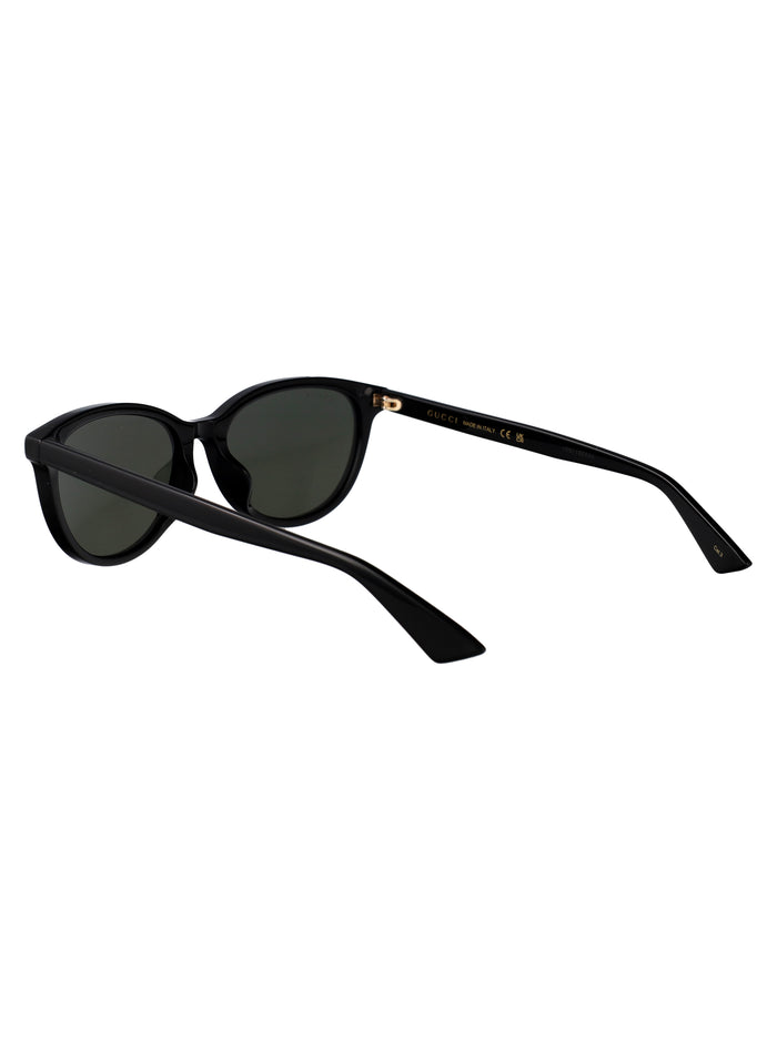 Gg1818sk 001 Black-black-grey Acetate Sunglasses