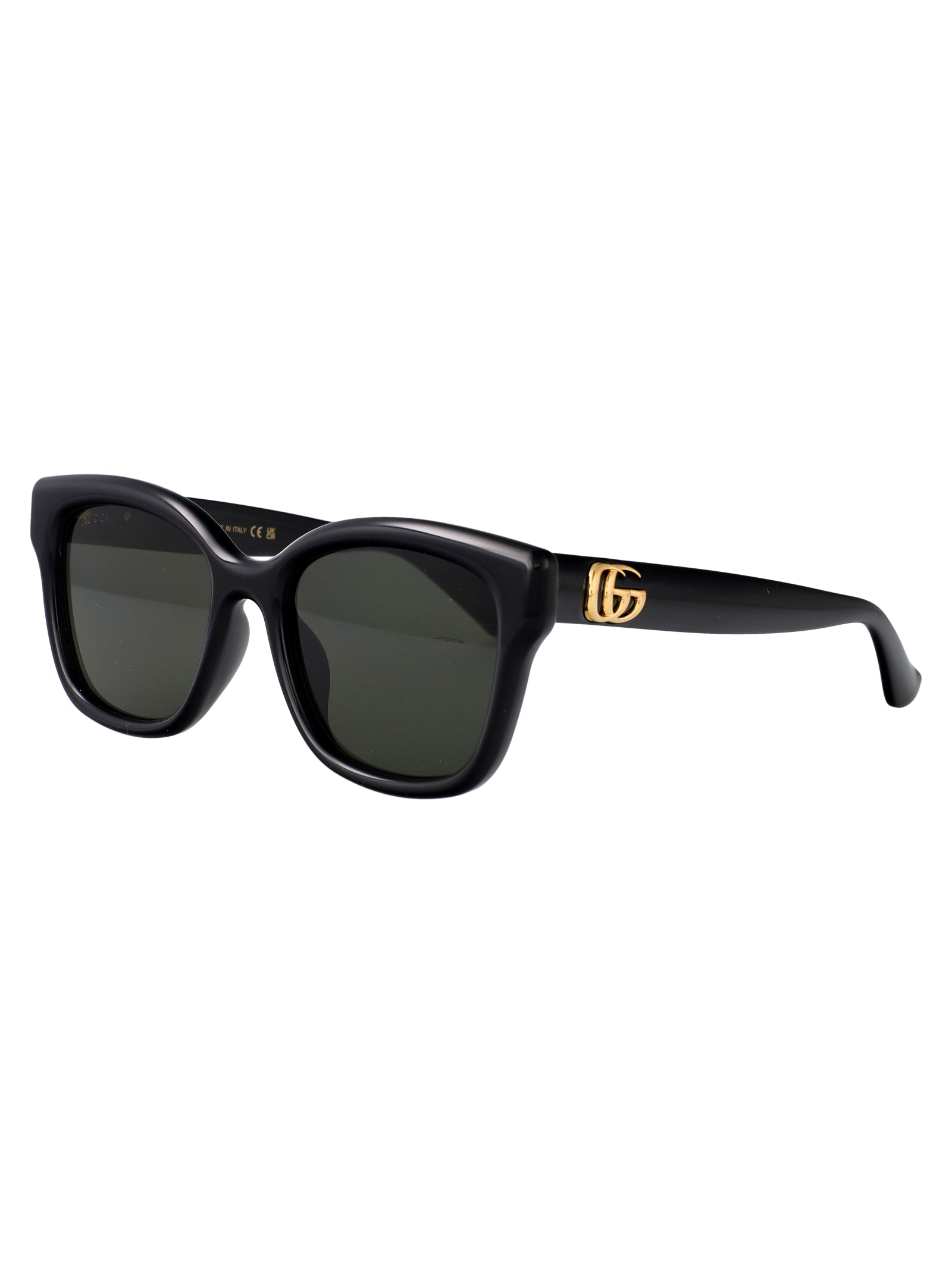 Gg1830sk 001 Black-black-grey Injected Sunglasses
