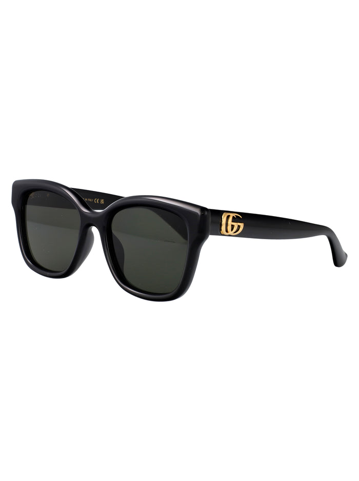 Gg1830sk 001 Black-black-grey Injected Sunglasses