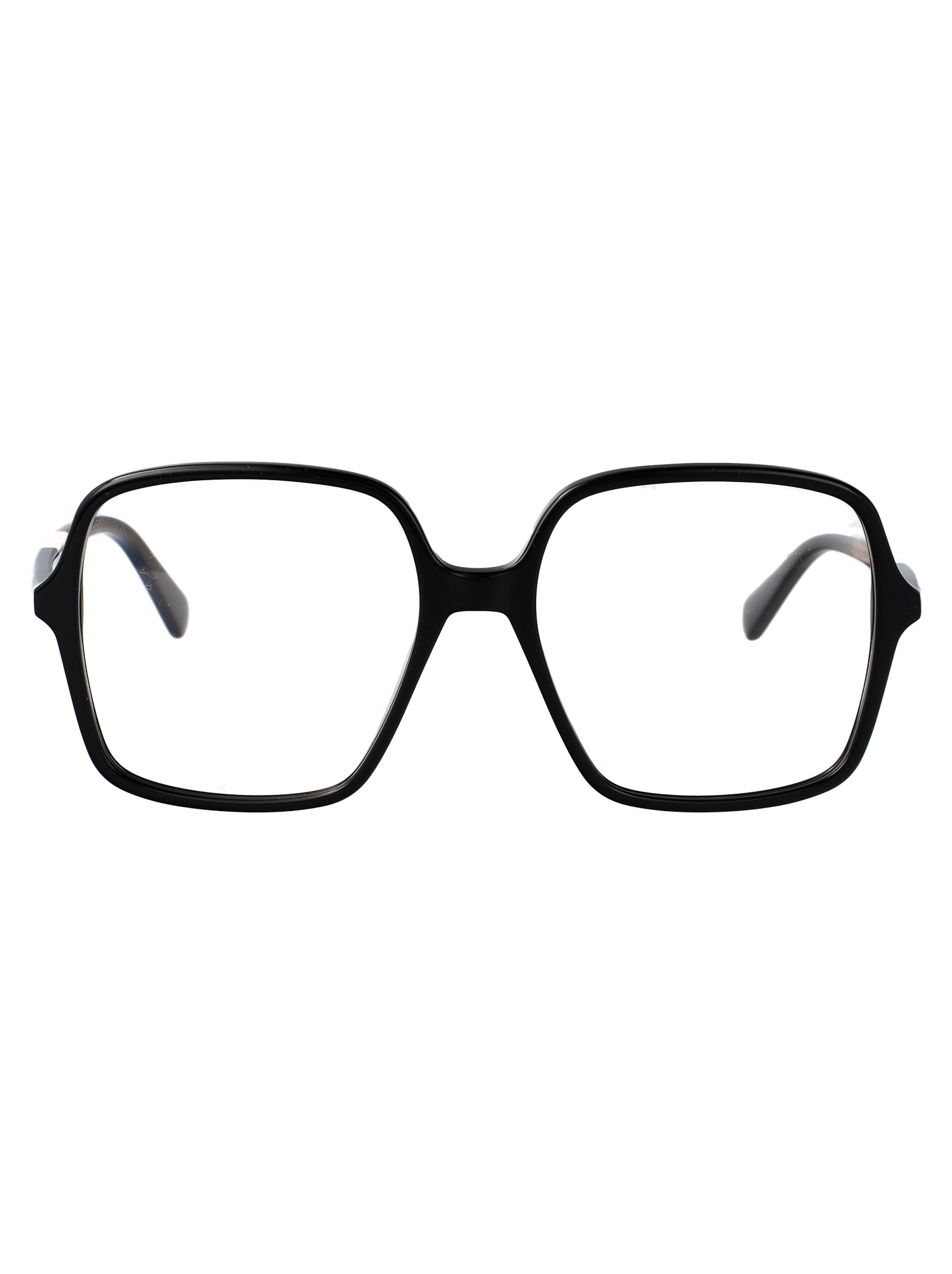 Gg1003o 010 Black-black-transparent Acetate Optical