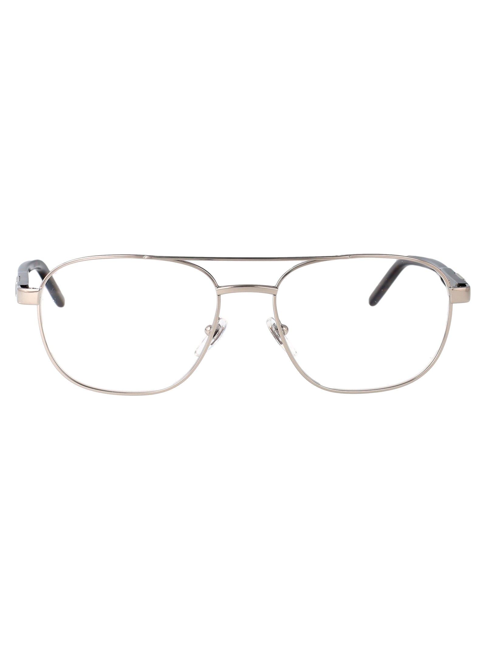 Gg1800o 002 Silver-havana-transparent Metal Optical