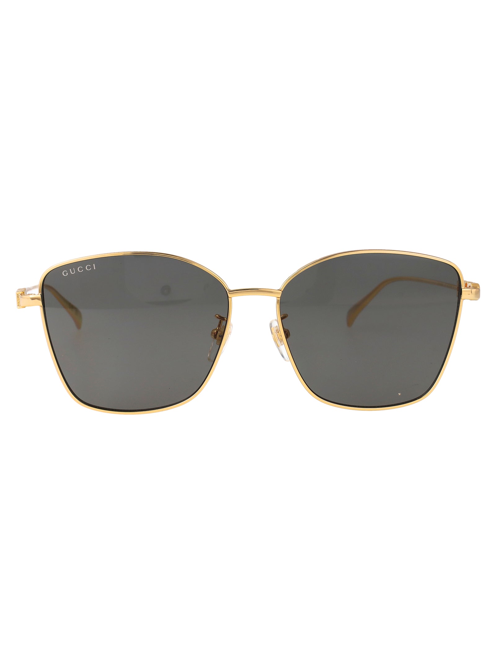 Gg1805sa Gold-gold-grey Metal Sunglasses