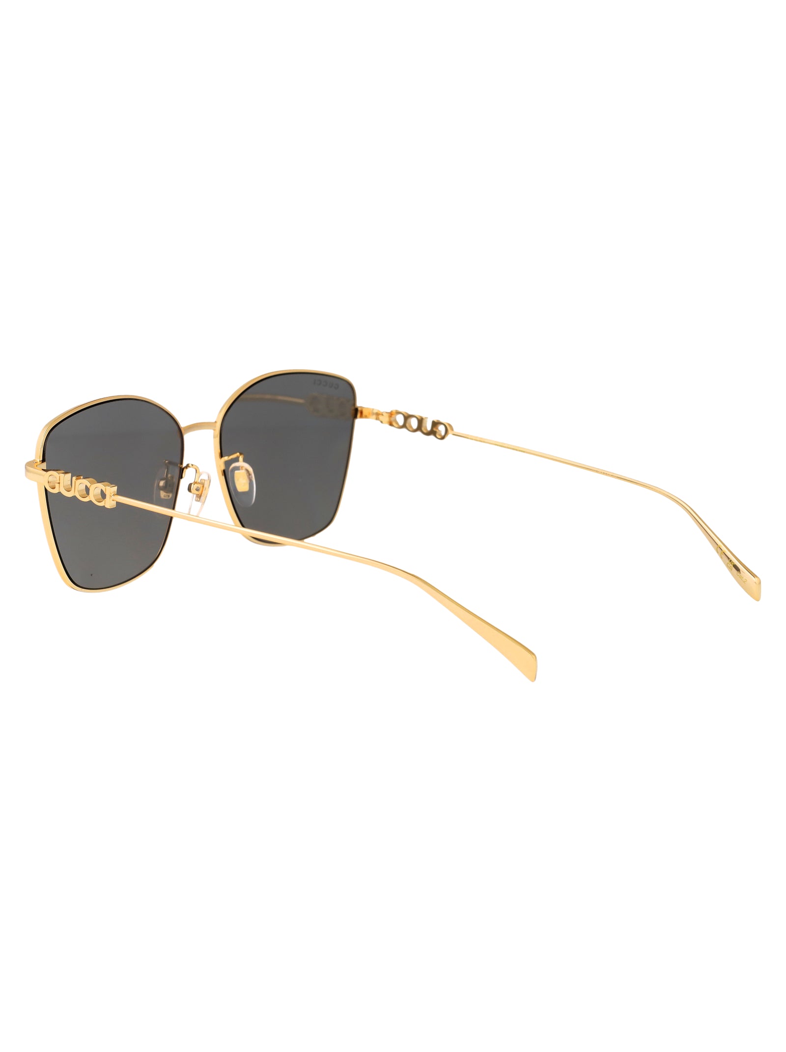 Gg1805sa Gold-gold-grey Metal Sunglasses