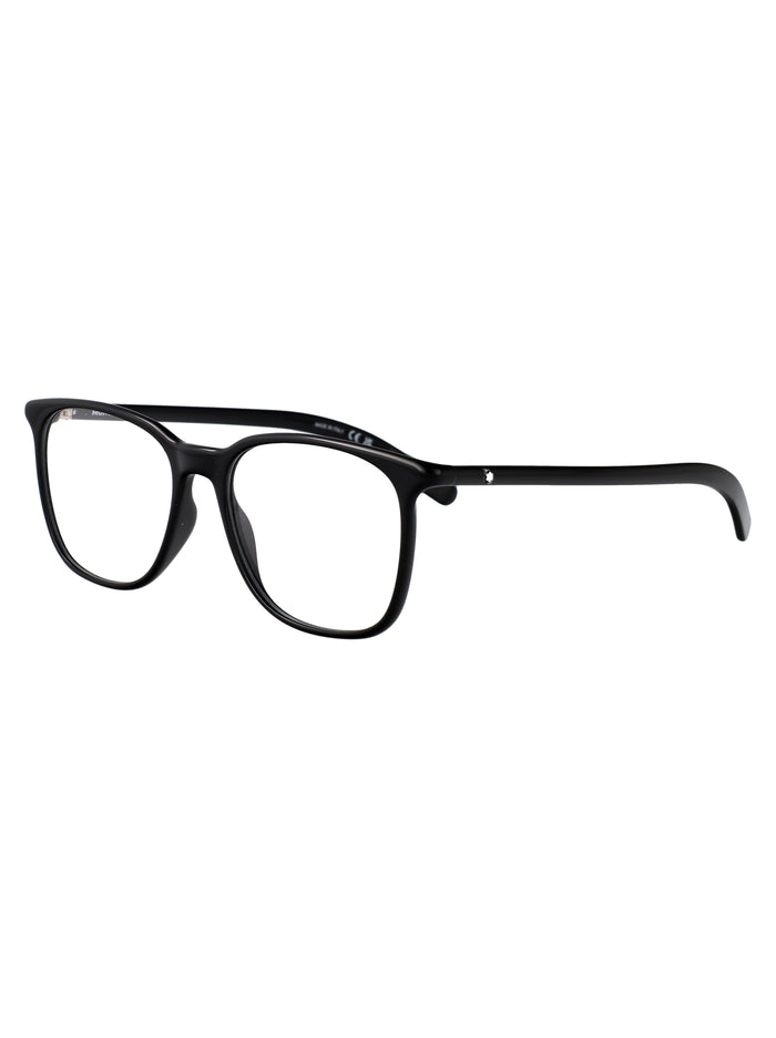 Mb0327o 001 Black-black-transparent Acetate Optical