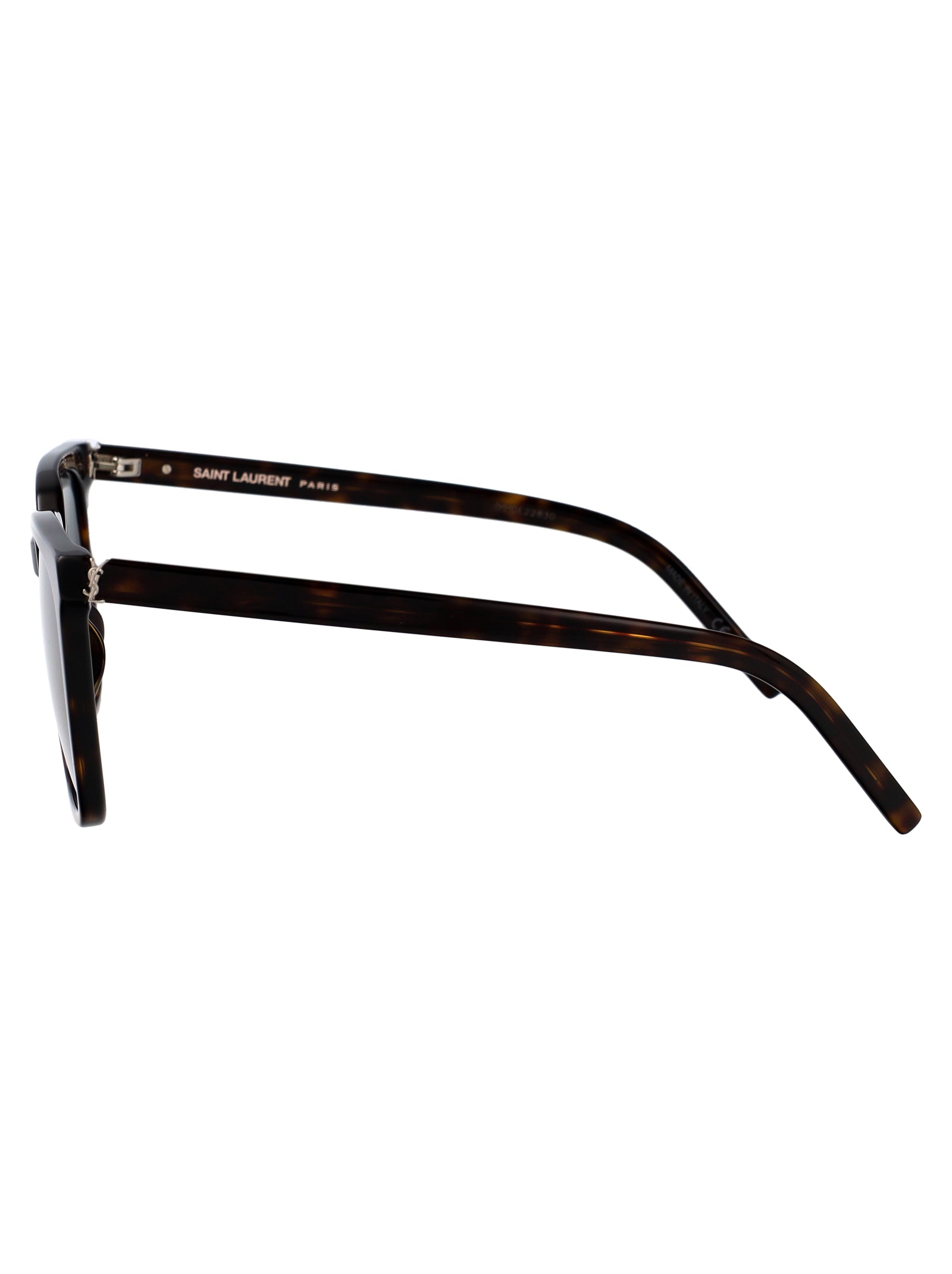 Sl M146 002 Havana-havana-grey Acetate Sunglasses
