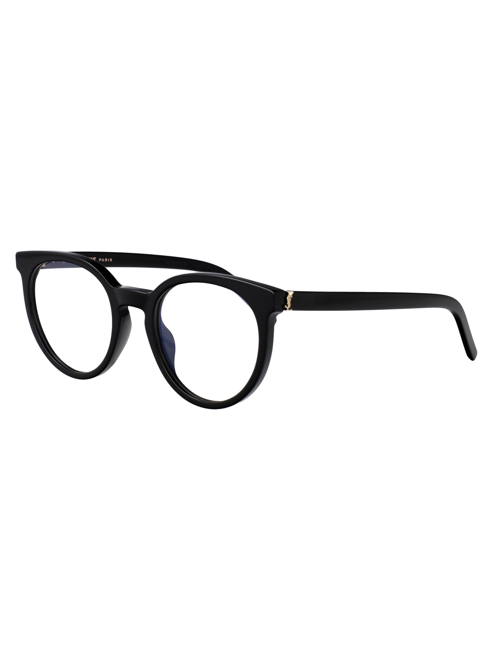 Sl M147 001 Black-black-transparent Acetate Optical