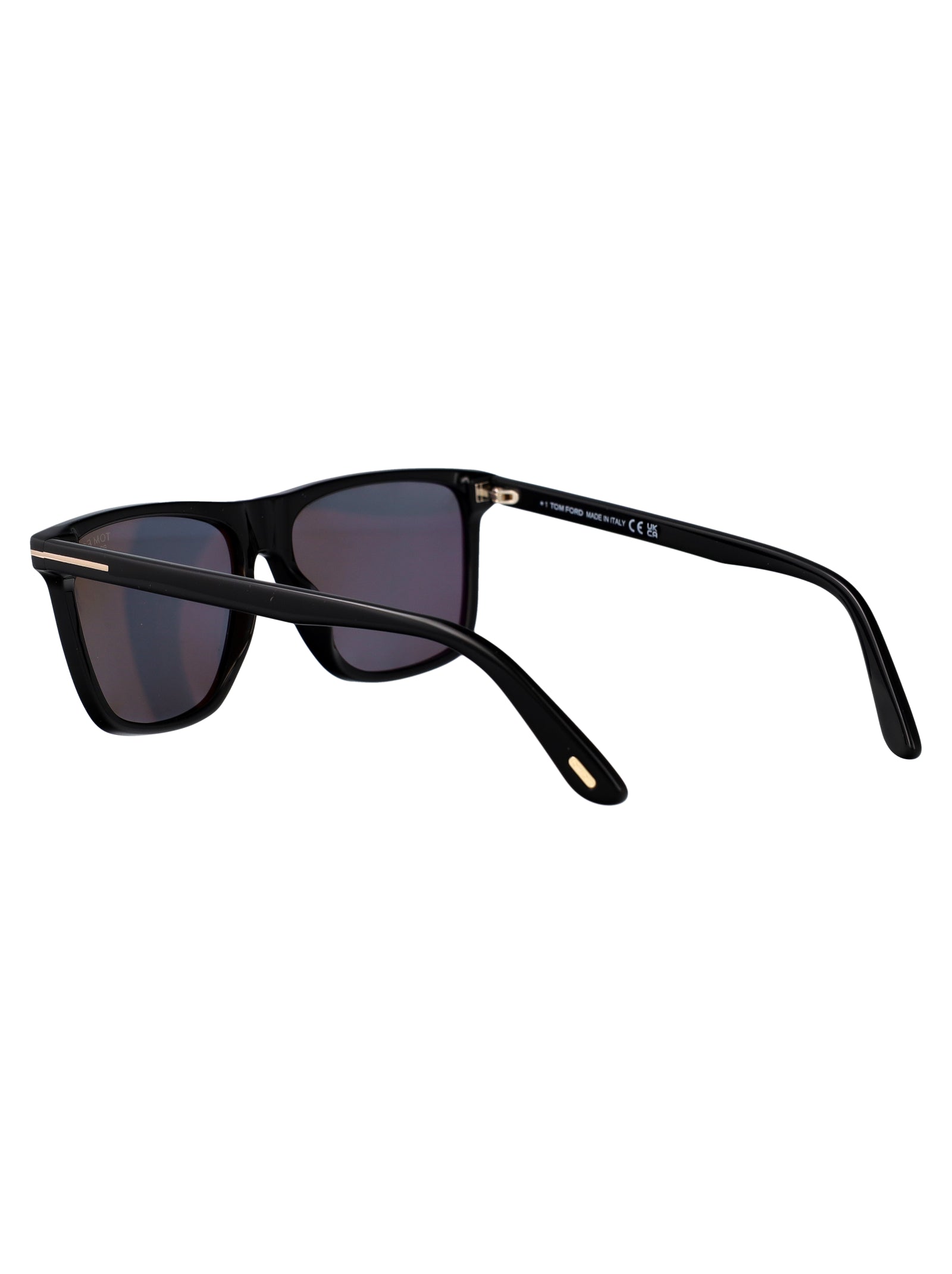 Ft0832 01d Nero Lucido / Fumo Polar Acetate Sunglasses