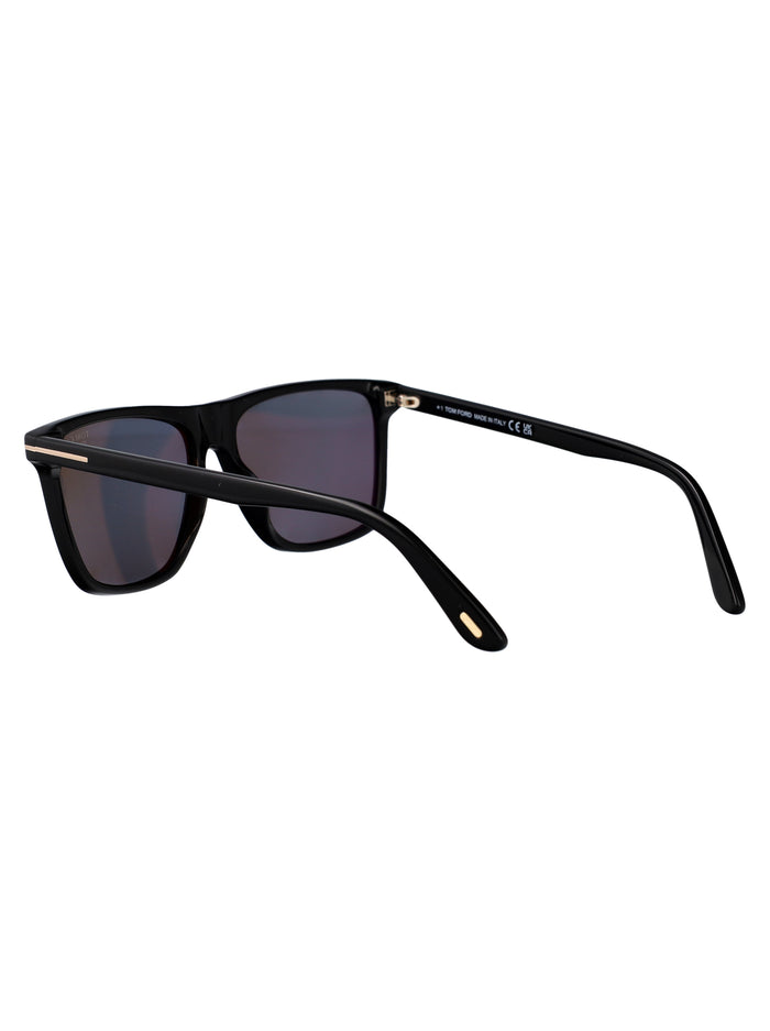 Ft0832 01d Nero Lucido / Fumo Polar Acetate Sunglasses