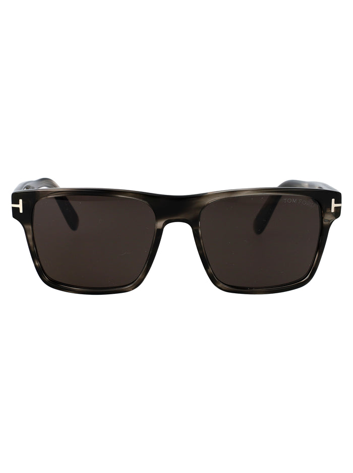 Ft1205 56a Avana/altro / Fumo Acetate Sunglasses