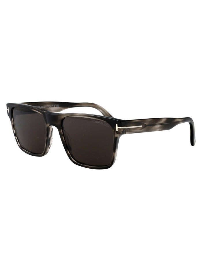 Ft1205 56a Avana/altro / Fumo Acetate Sunglasses