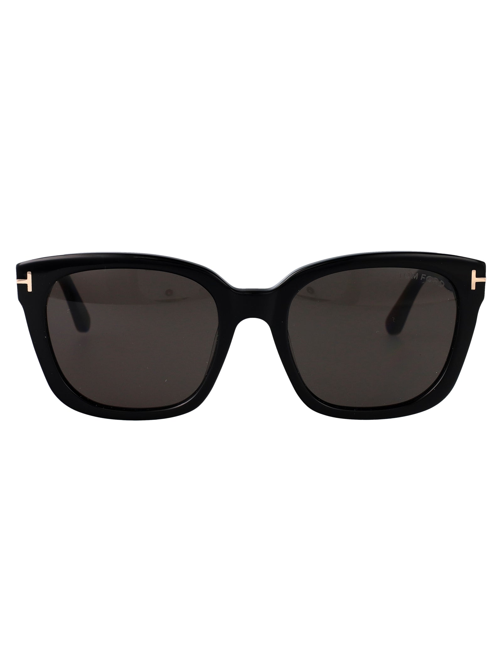 Ft1216 01a Nero Lucido / Fumo Acetate Sunglasses