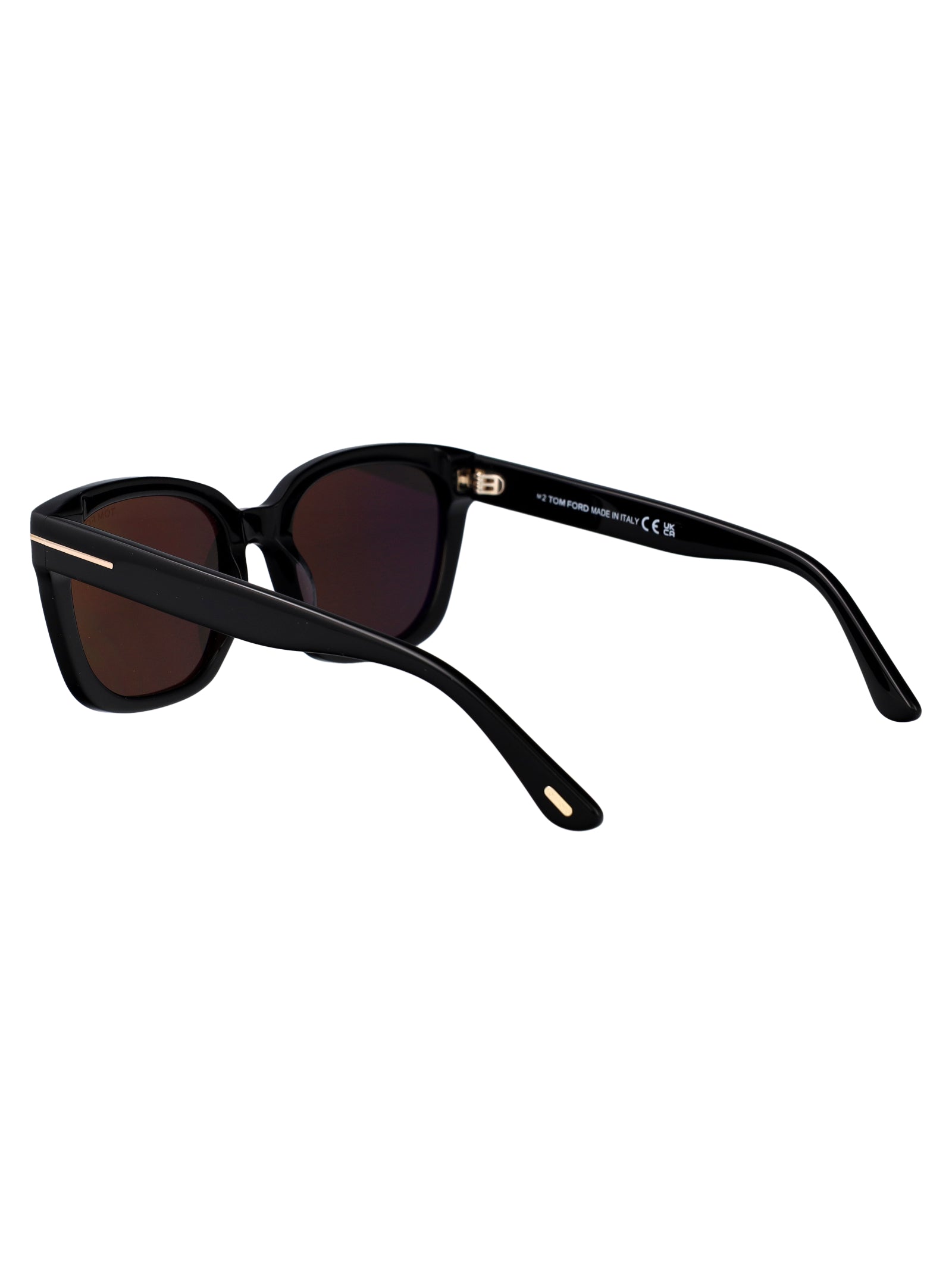 Ft1216 01a Nero Lucido / Fumo Acetate Sunglasses