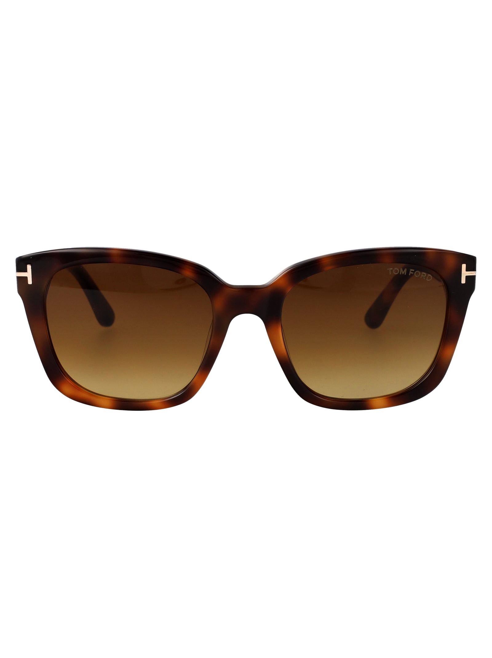 Ft1216 53f Avana Bionda / Marrone Grad Acetate Sunglasses