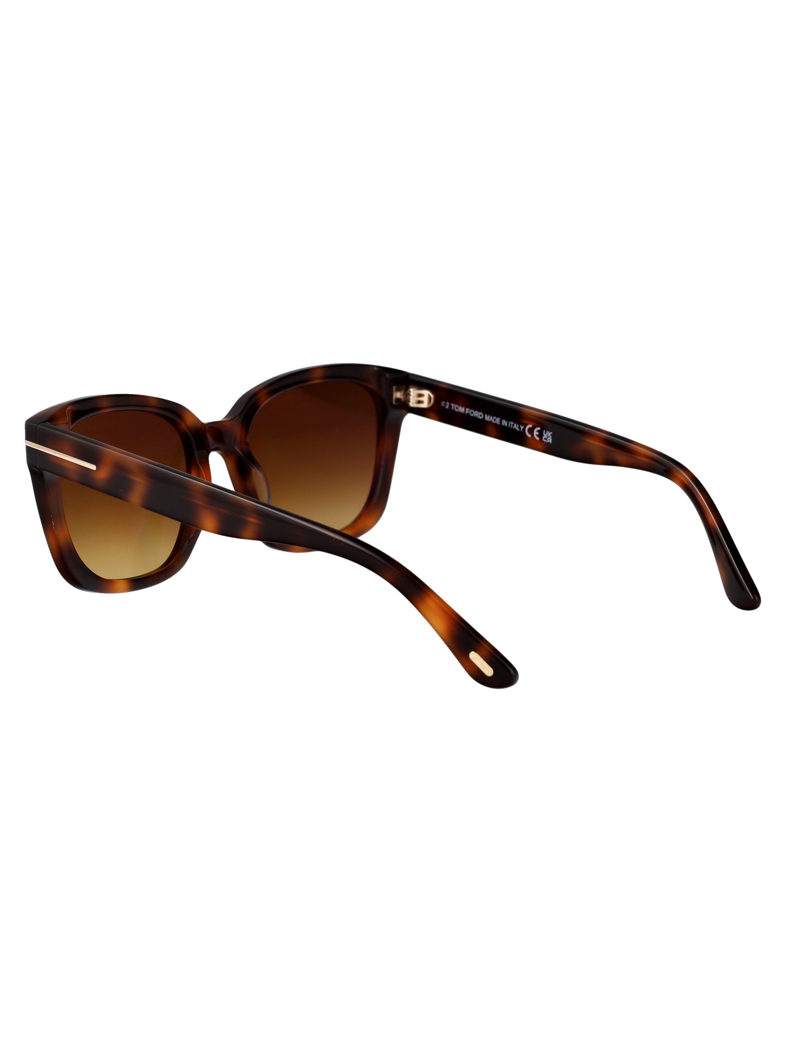 Ft1216 53f Avana Bionda / Marrone Grad Acetate Sunglasses