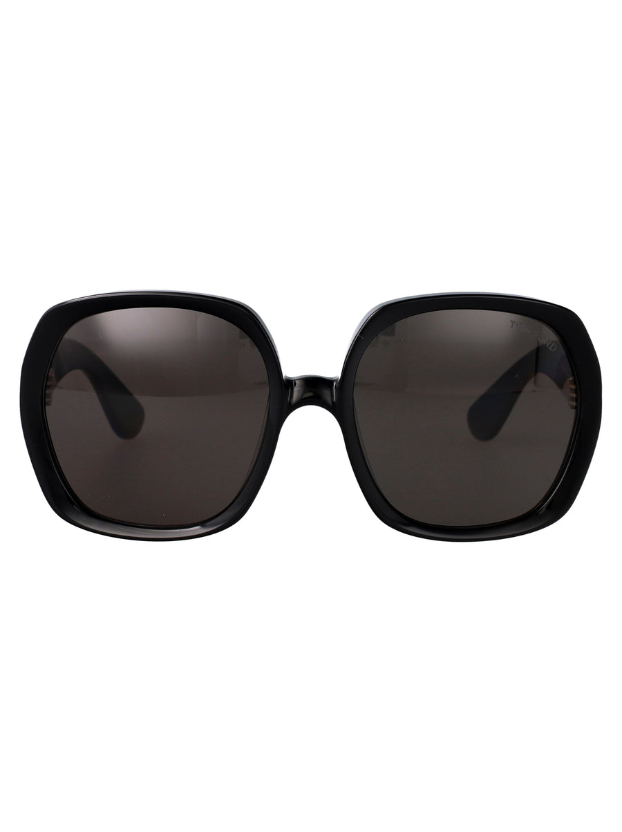 Sunglasses Saffron 01a Black Acetate
