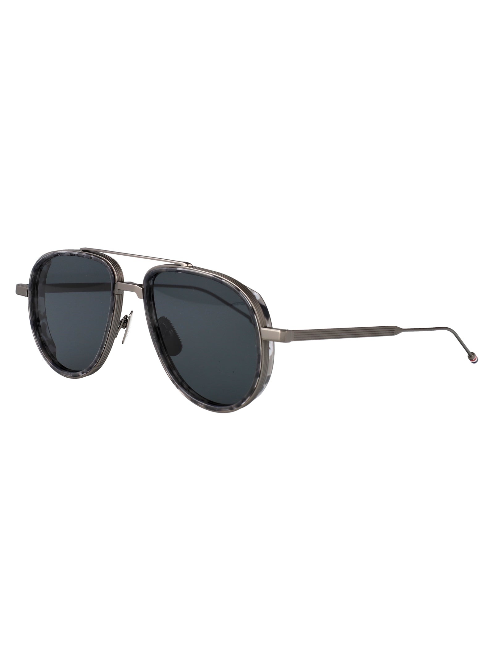 Ues929a-G0003 035 Grey Tort Rim W/n11 Plating Acetate + Titanium Sunglasses