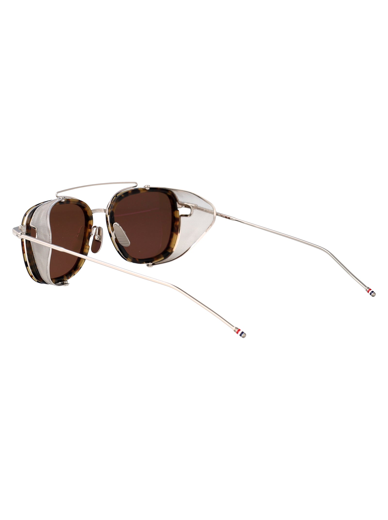 Ues808a-G0003 205 Tokyo Tortoise Ndx162 Silver Plate Acetate + Titanium Sunglasses