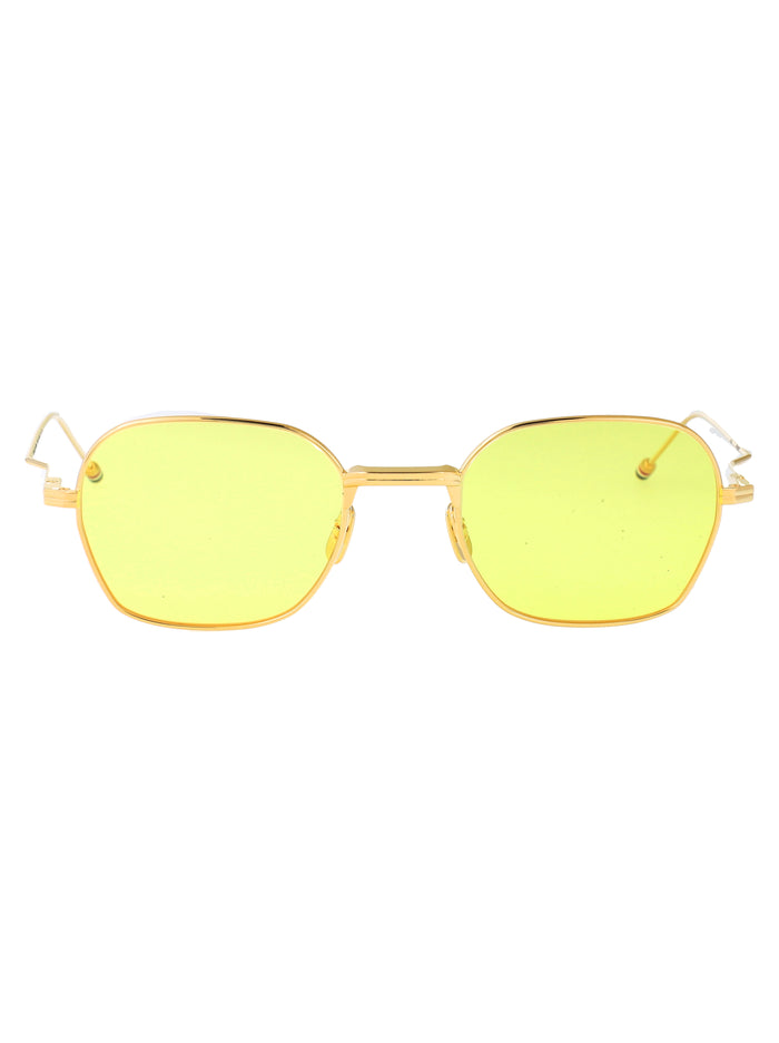 Ues936c-G0001 712 18k Gold Plate Titanium/ Yellow Lens Titanium Sunglasses