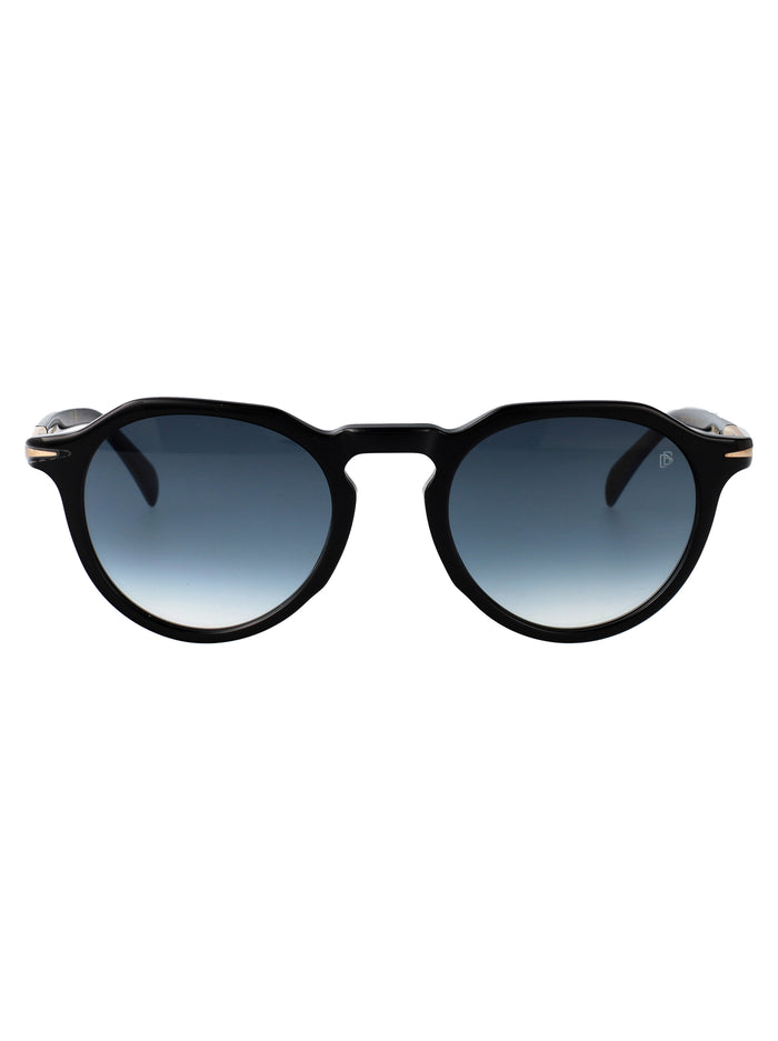 Db 1171-S 2m2 Black Gold Acetate Sunglasses