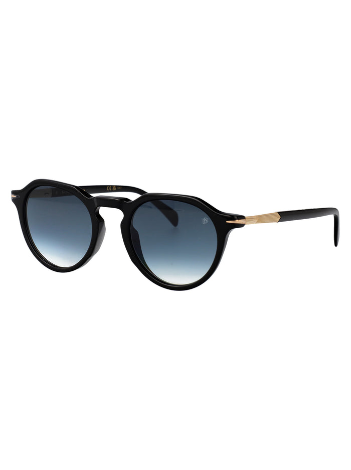Db 1171-S 2m2 Black Gold Acetate Sunglasses