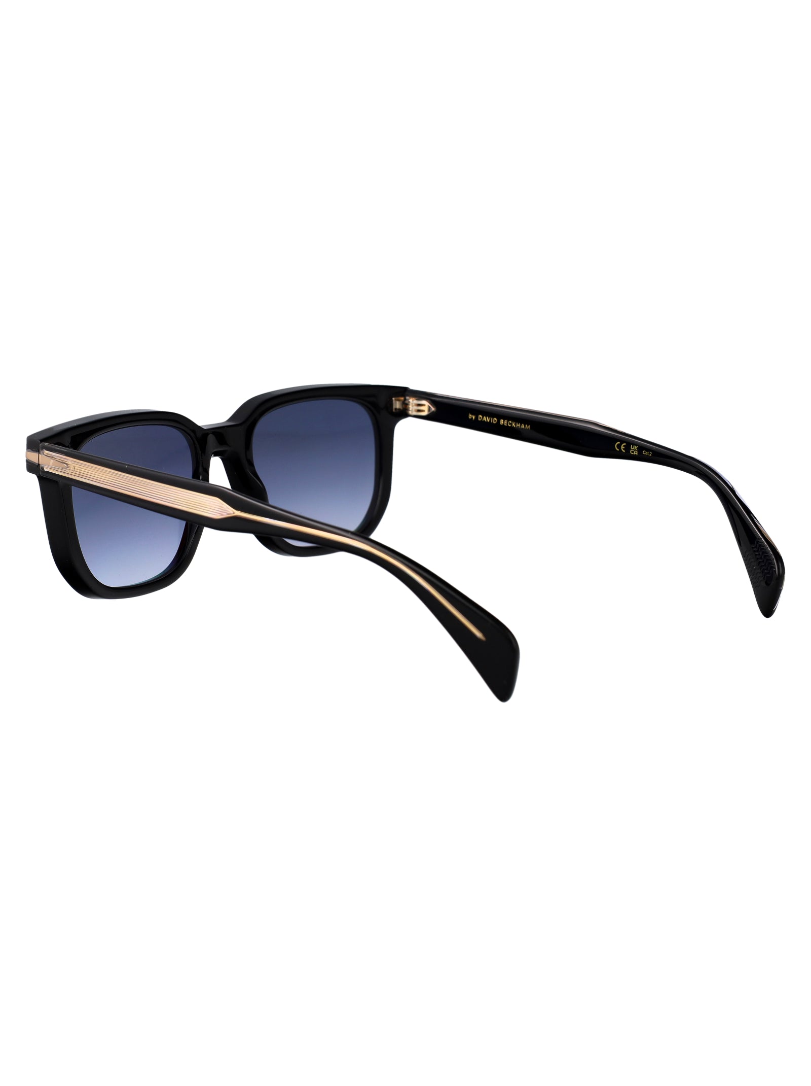 Db 7133-S 807 Black Acetate Sunglasses