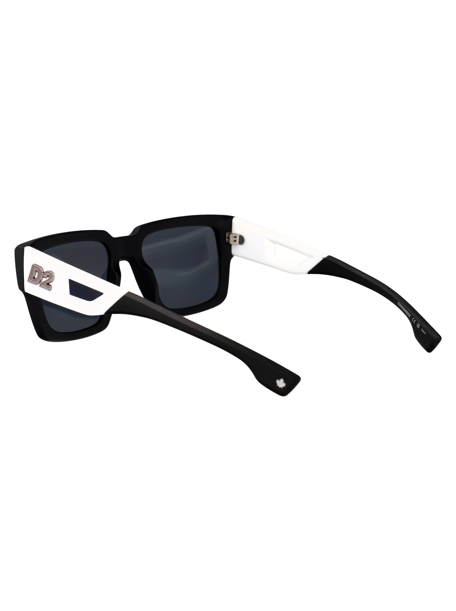 D2 0143-S Matte Black Acetate Sunglasses