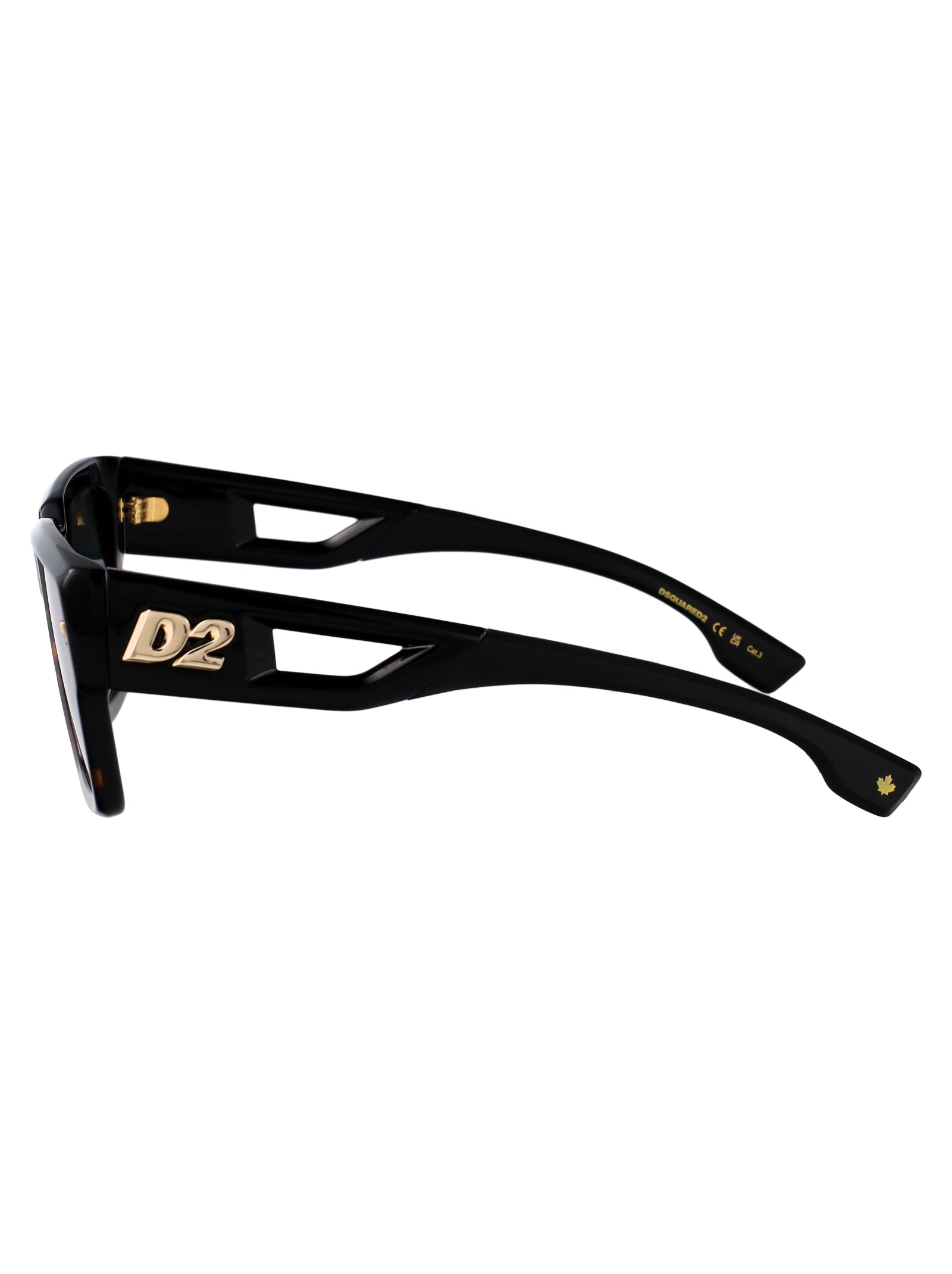 D2 0143-S 086 Havana Acetate Sunglasses