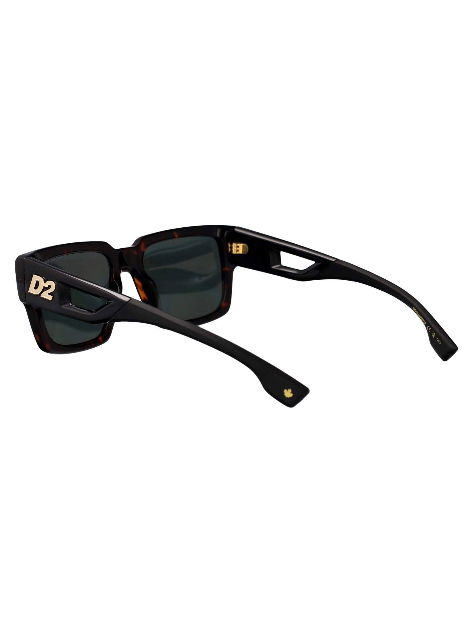 D2 0143-S 086 Havana Acetate Sunglasses