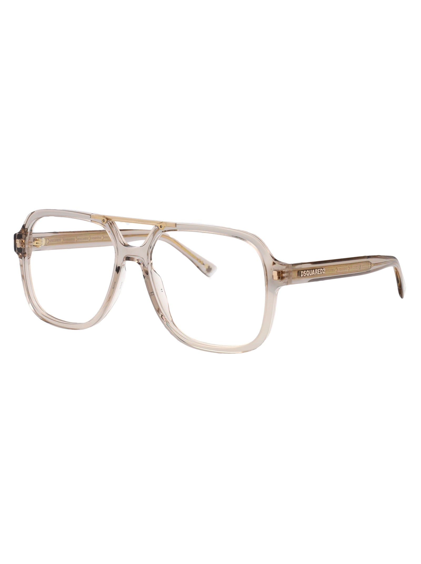 D2 0145 10a Beige Acetate Optical