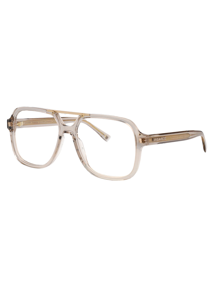 D2 0145 10a Beige Acetate Optical