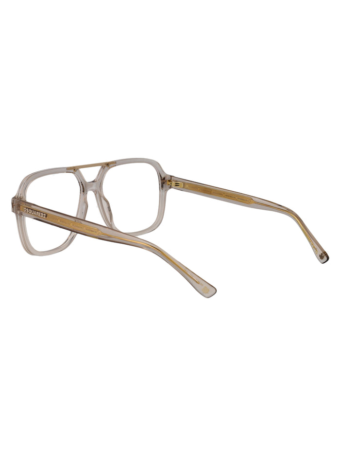 D2 0145 10a Beige Acetate Optical
