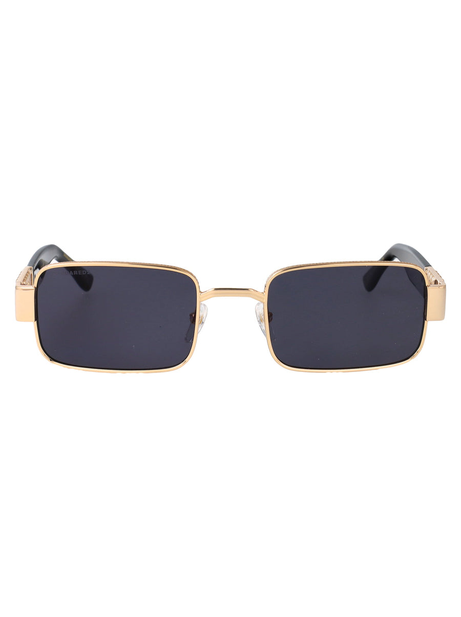 Sunglasses D20156-S Rose Gold Metal