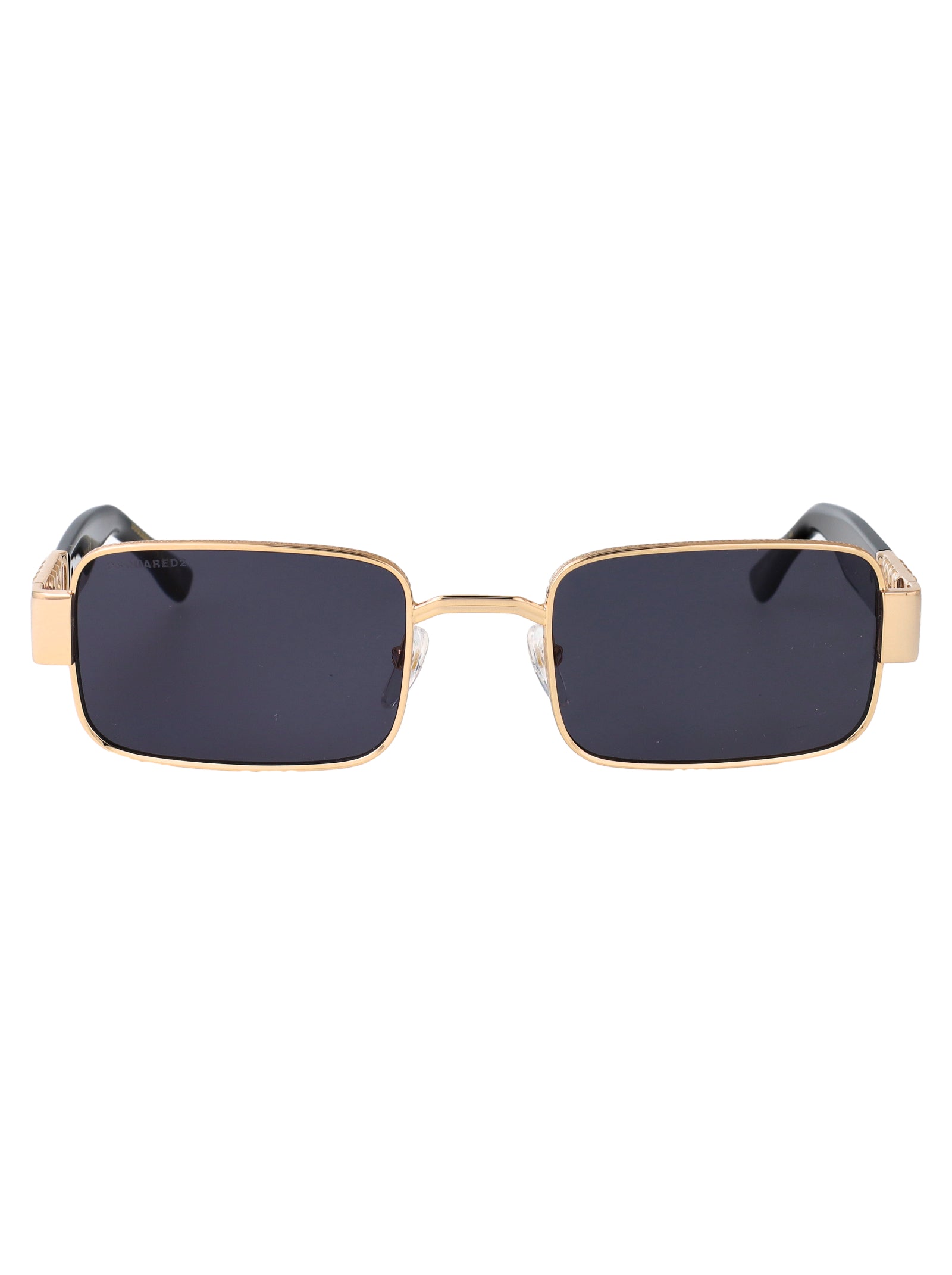 D2 0156-S 000 Rose Gold Metal Sunglasses