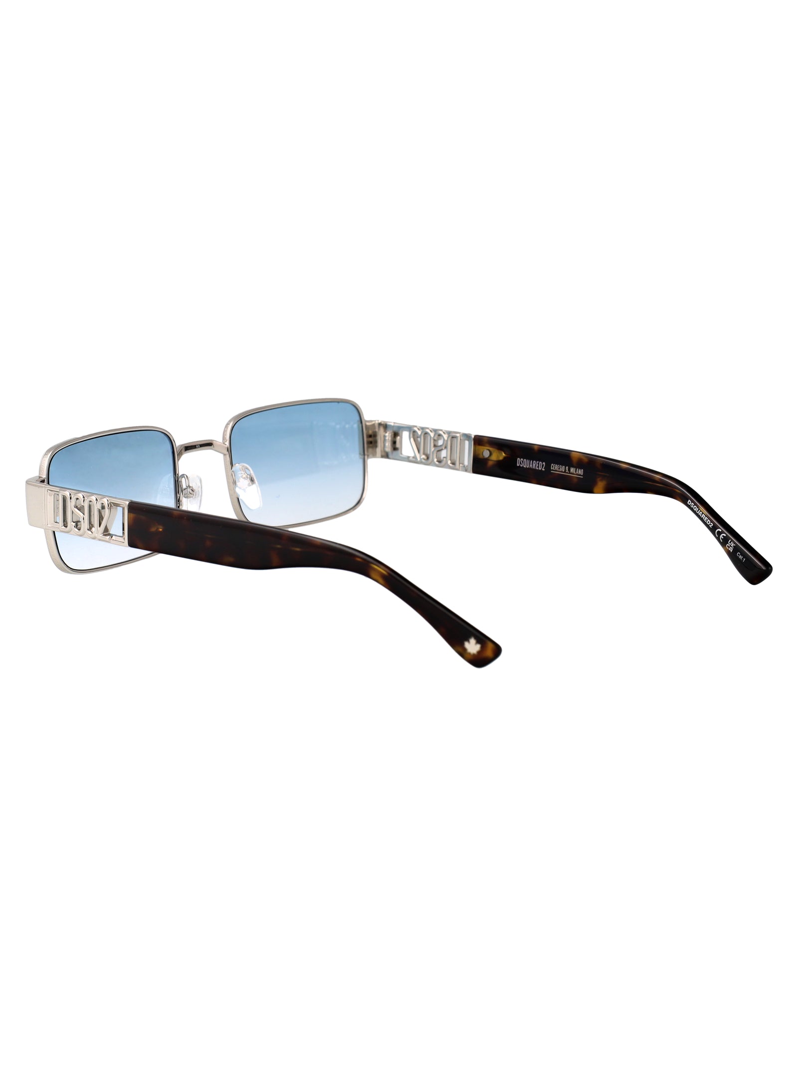 D2 0156-S Rose Gold Metal Sunglasses