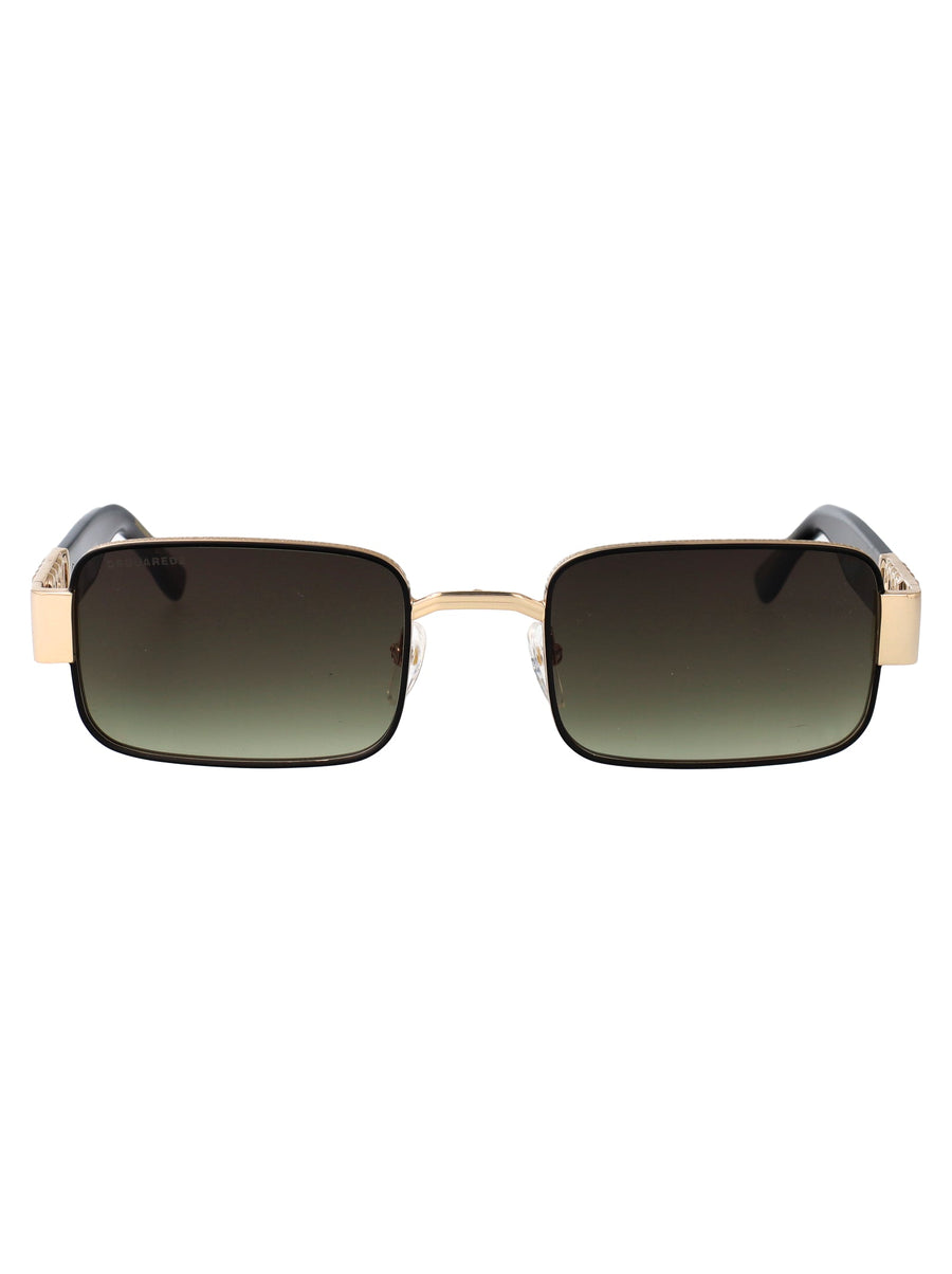 Sunglasses Matte Gold-Black Gold/black Metal