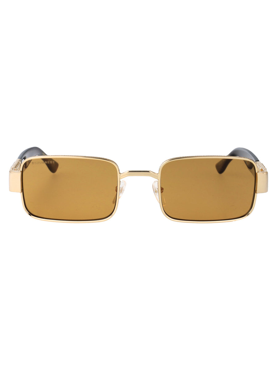 Sunglasses D20156-S Gold Metal
