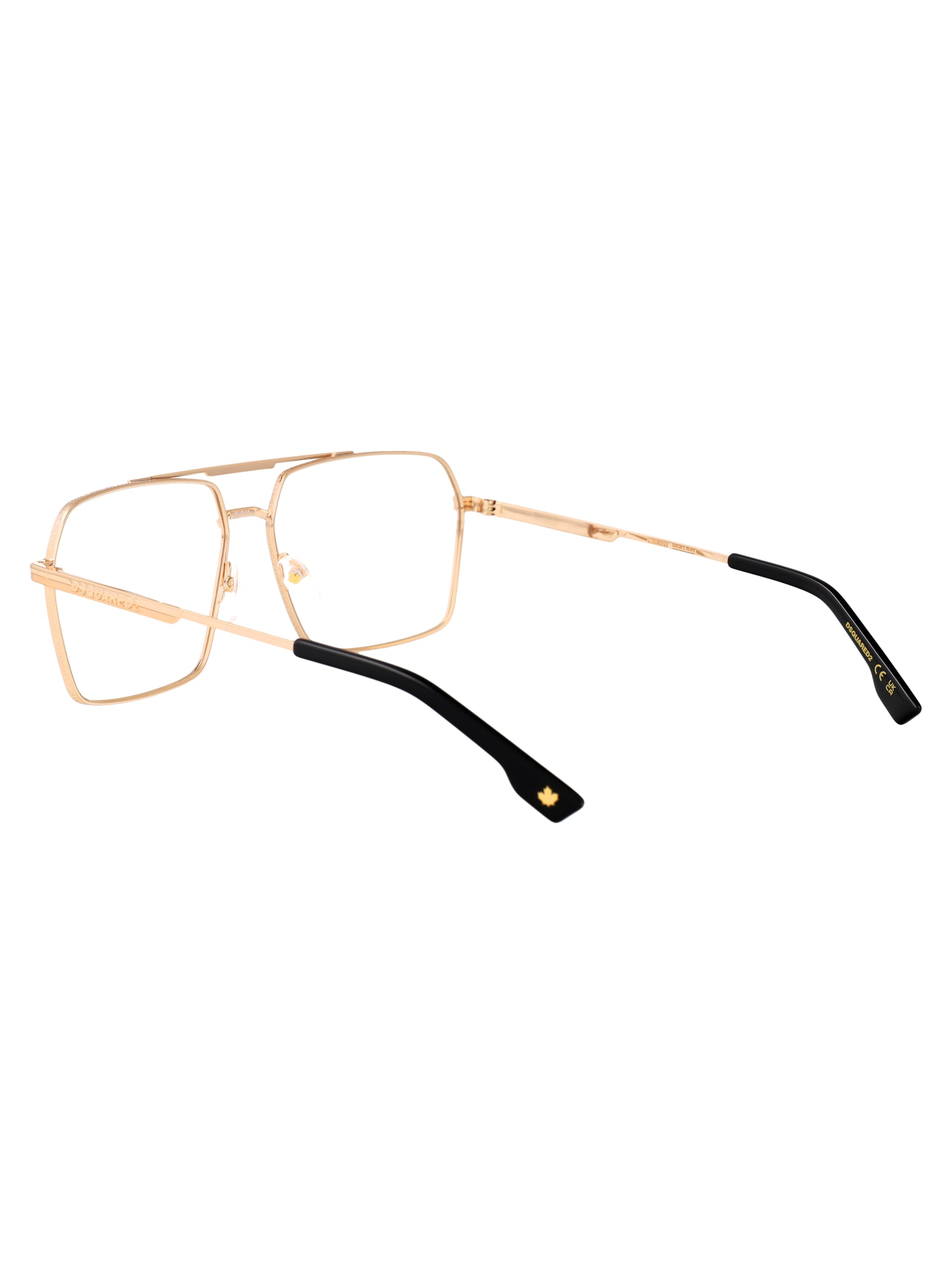 D2 0157 Rose Gold Metal Optical