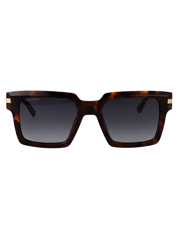 Sunglasses D20161-G-S Havana Acetate