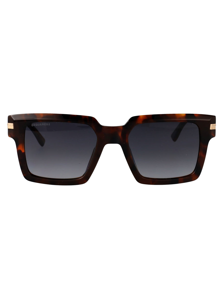 Sunglasses D20161-G-S Havana Acetate