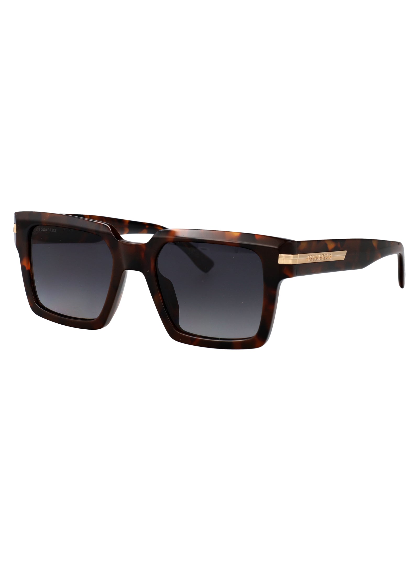 D2 0161-G-S Havana Acetate Sunglasses