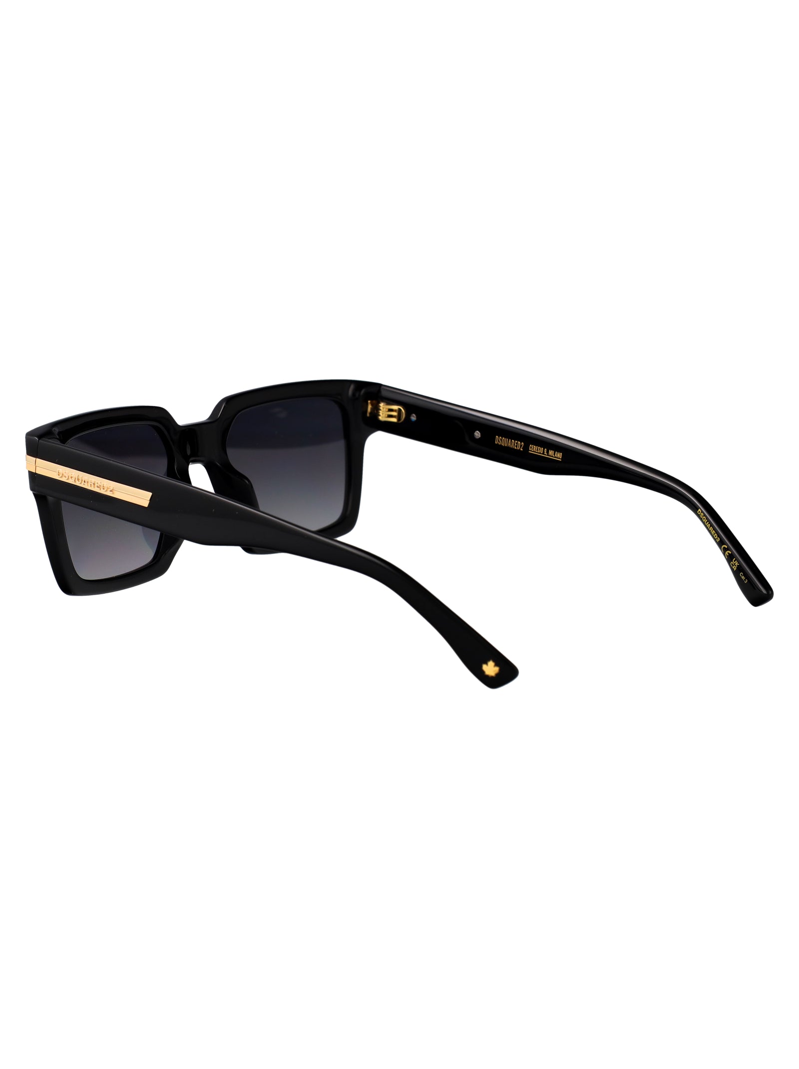 D2 0161-G-S Havana Acetate Sunglasses