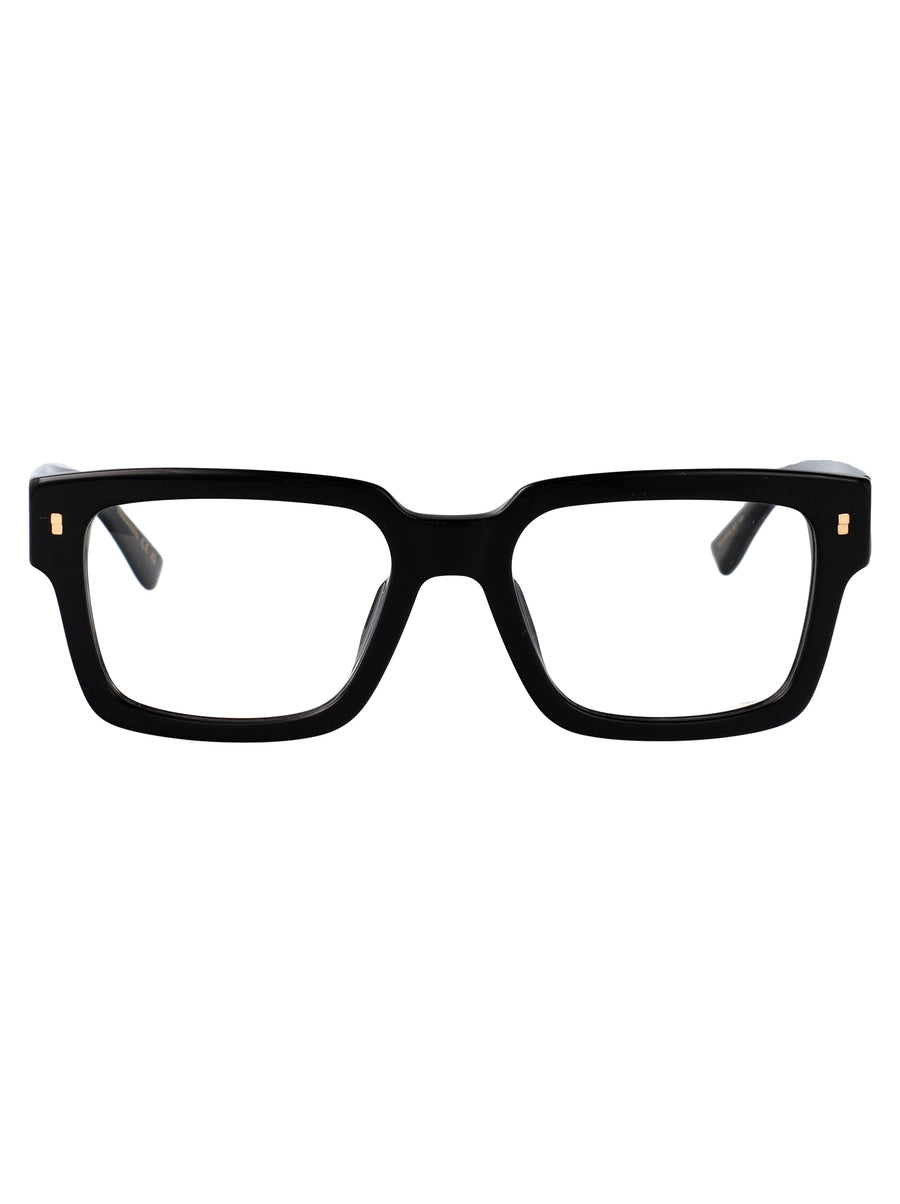 Sunglasses D20167-G Black Acetate Glasses & Frames