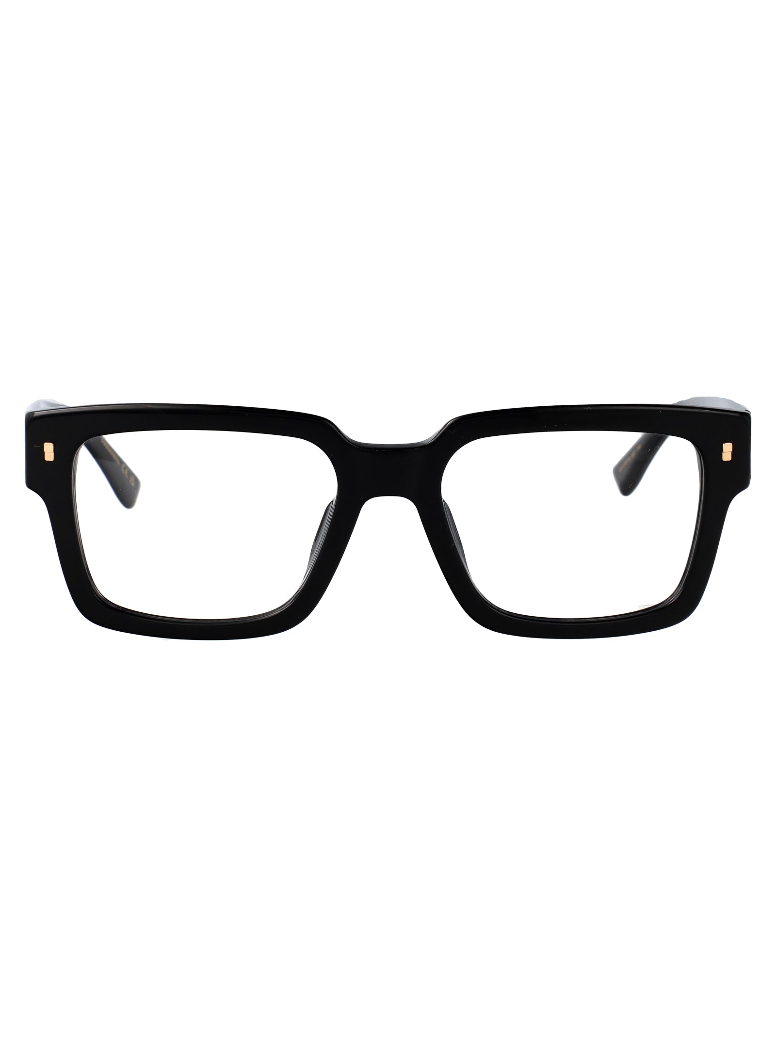 D2 0167-G Black Acetate Optical
